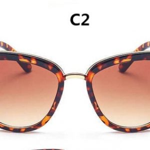Designer Cat Eye Solbrille Dame
